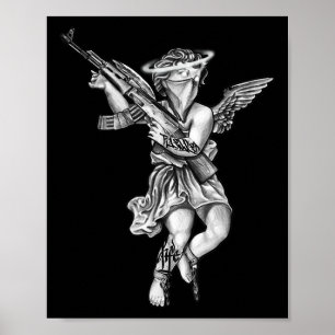 Póster Avenging Angel Sinner Chicano Tattoo