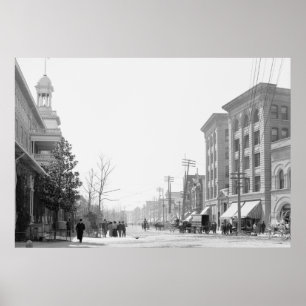 Póster Avenida Central Sur
