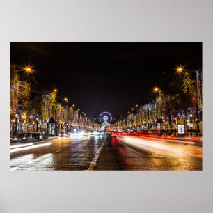 Póster Avenida Champs-Elysées