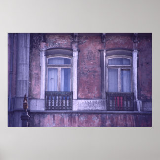 Póster Avenida do Republica, Lisbon, Portugal