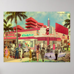 Póster Avenida La Verne Bay