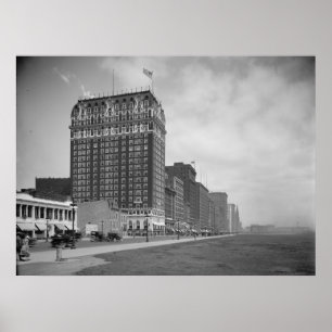 Póster Avenida Michigan