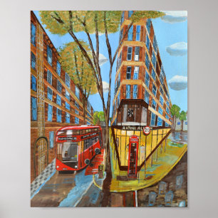 Póster Avenida Rosebery de Londres