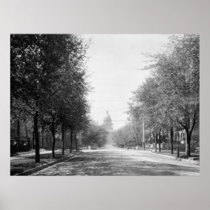 Póster Avenida Sherman