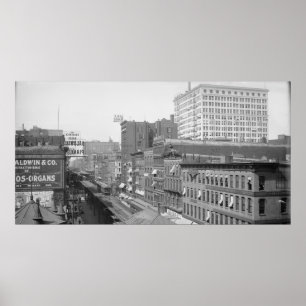Póster Avenida Wabash
