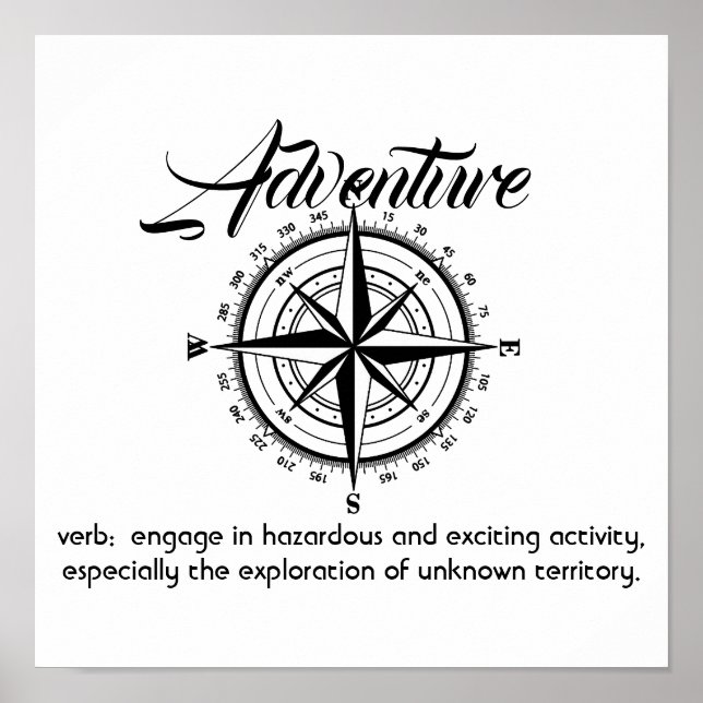 Póster Aventura (Frente)