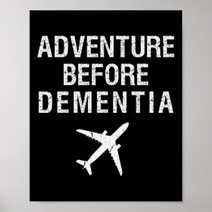 Póster Aventura antes de que se reproduzca el viaje en av