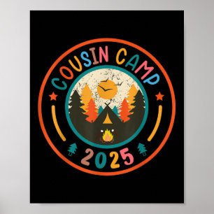 Póster Aventura de campamento familiar Cousin Camp 2025