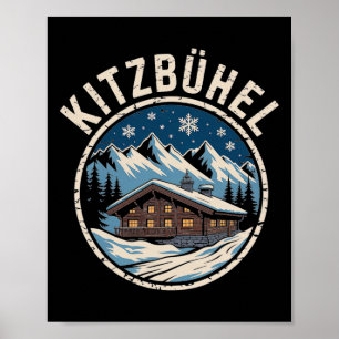 Póster Aventura de esquí invernal en Kitzbühel Escape alp