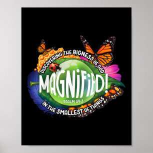 Póster Aventura de insectos más pequeños magnificadados V