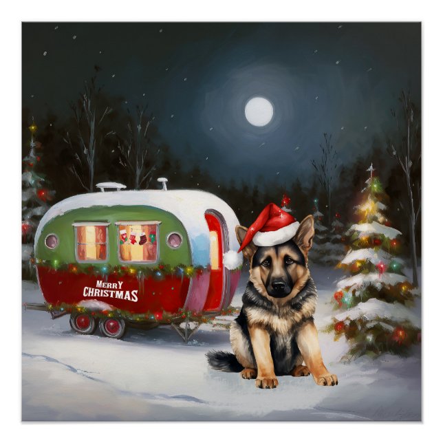 Póster Aventura de Navidades de la Caravana de Pastor Ale (Anverso)