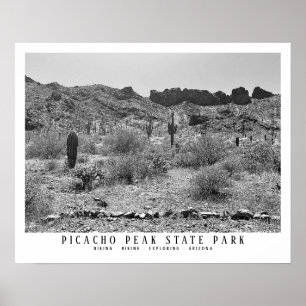 Póster Aventura en el Parque Estatal Picacho del Desierto