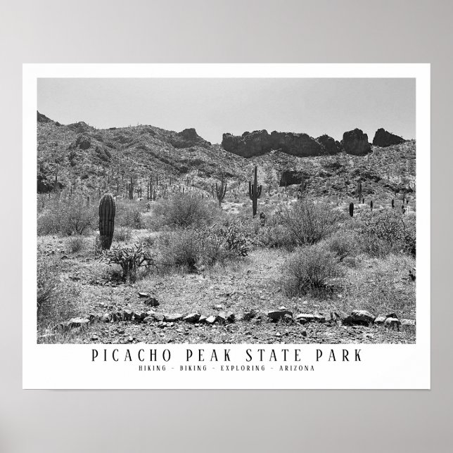 Póster Aventura en el Parque Estatal Picacho del Desierto (Frente)