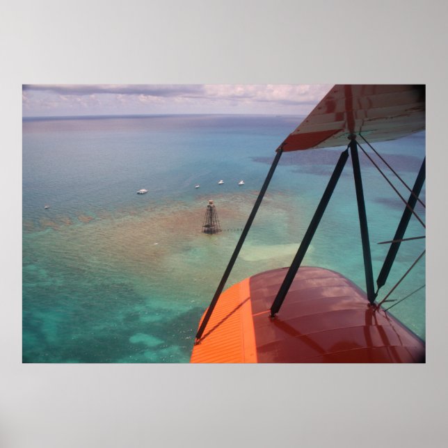 Póster Aventura marítima y aérea (Frente)