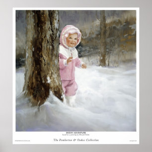 Póster Aventura Nevado