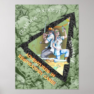 Póster AVENTURA RESPIRATORIA del CUIDADO por