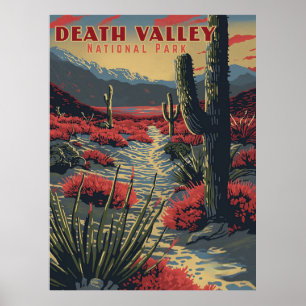 Póster Aventura Retro en el Valle de la Muerte (Parque Na