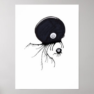 Póster Aventuras en la paternidad con monstruo