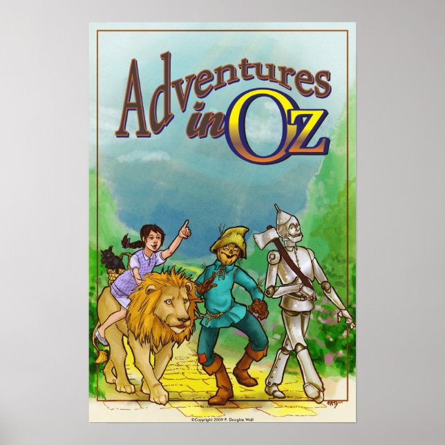 Póster Aventuras en Oz - Asistente Poster (Frente)