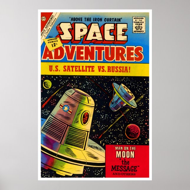 Póster Aventuras espaciales Nº 46 (1962) (Frente)