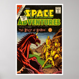 Póster Aventuras espaciales Nº 47 (1962)