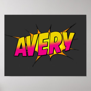 Póster Avery