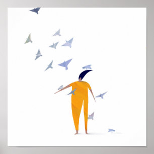 Póster Aves