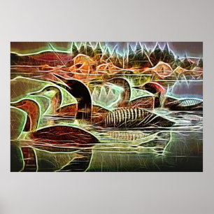 Póster Aves de los Préstamos