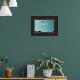 Póster Aves libres en el cielo