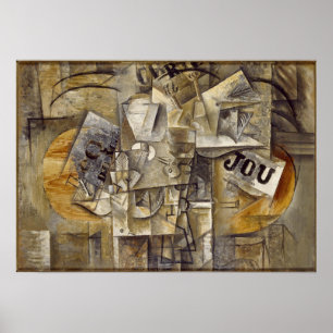 Póster Aves muertas de Pablo Picasso (1912)