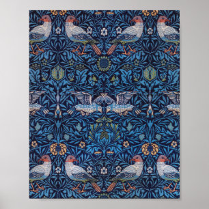 Póster Aves, William Morris
