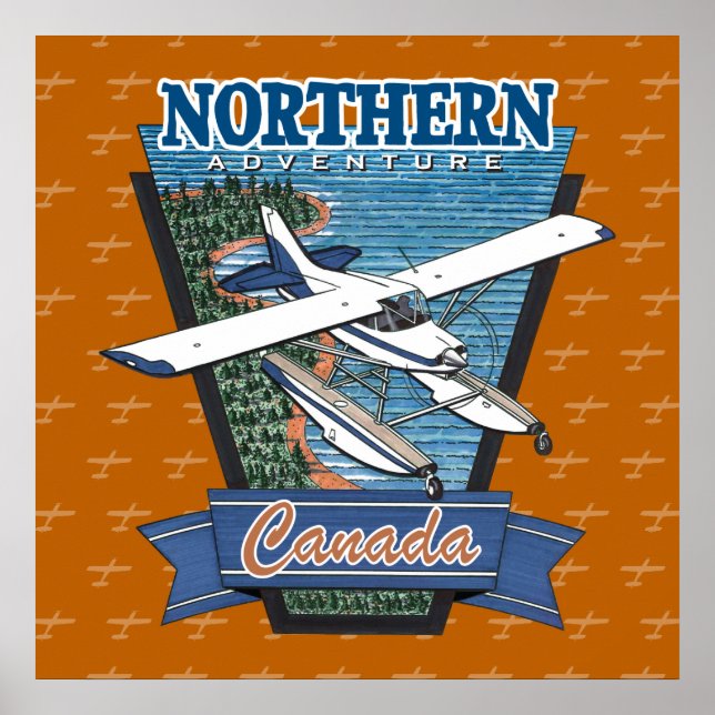 Póster Aviación de Canadá (Frente)