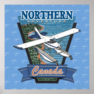 Póster Aviación de Canadá