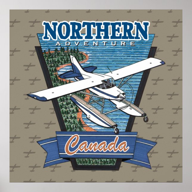 Póster Aviación de Canadá (Frente)