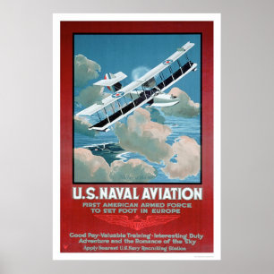 Póster Aviación naval estadounidense (US02304)