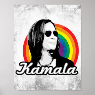 Póster Aviadores de Rainbow Kamala
