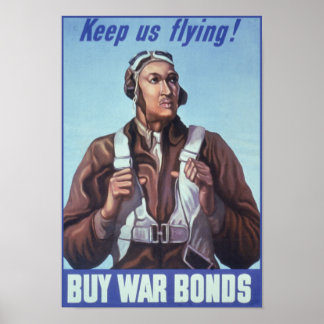 Póster Aviadores negros: Servicio militar de combate de l