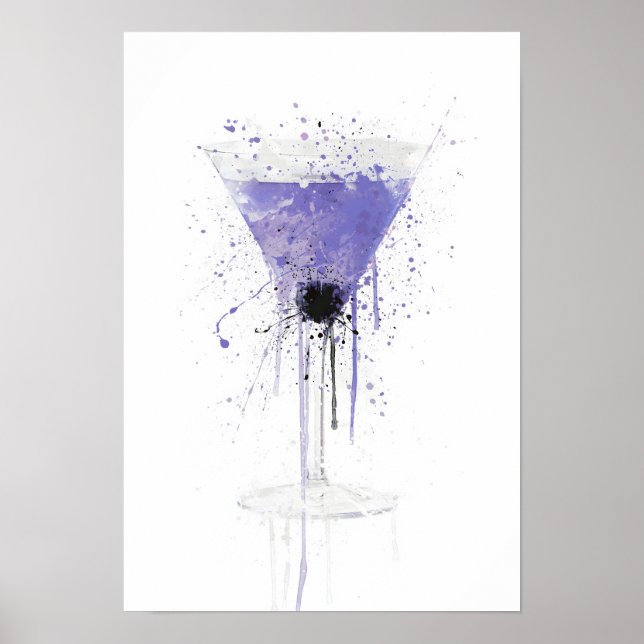 Póster Aviation Cocktail (Frente)
