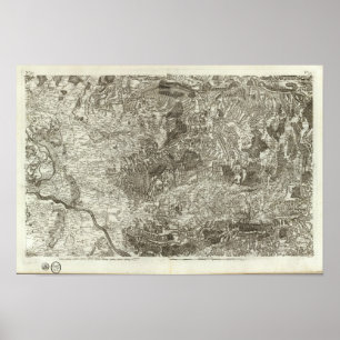 Póster Aviñón, Naranja