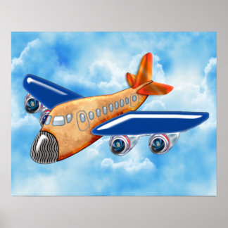 Póster Avión asombroso
