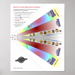 Póster ¡Avión Bíblico Scouts!