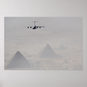 Póster Avión C-17 Globemaster III