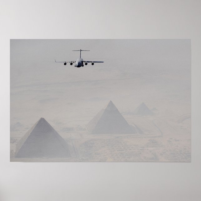 Póster Avión C-17 Globemaster III (Frente)