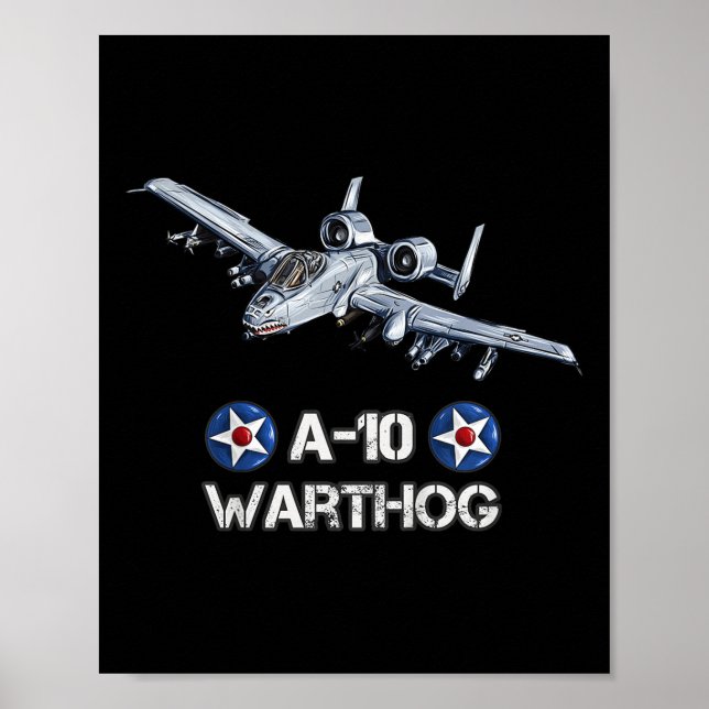 Póster Avión de combate para niños F6f (Frente)