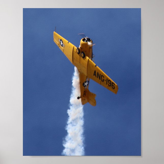 Póster Avión de guerra (Frente)