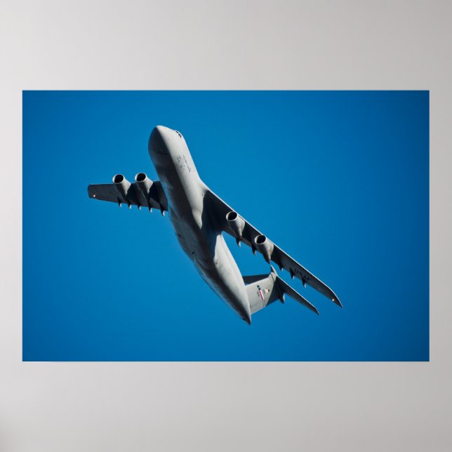 Póster Avión Galaxy C-5 (Frente)