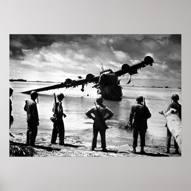 Póster Avión marino japonés (Frente)