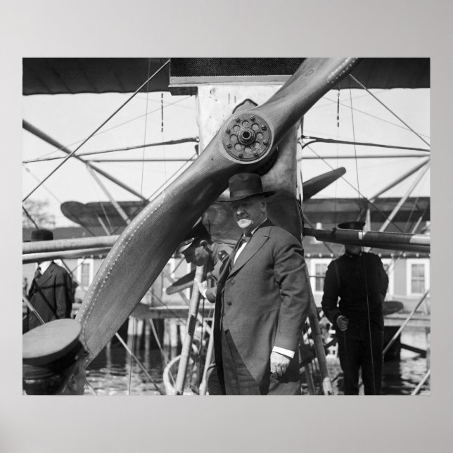 Póster Avión NC4, 1918 (Frente)