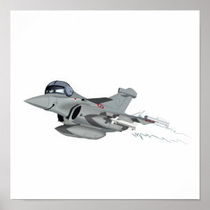 Póster avión personalizado