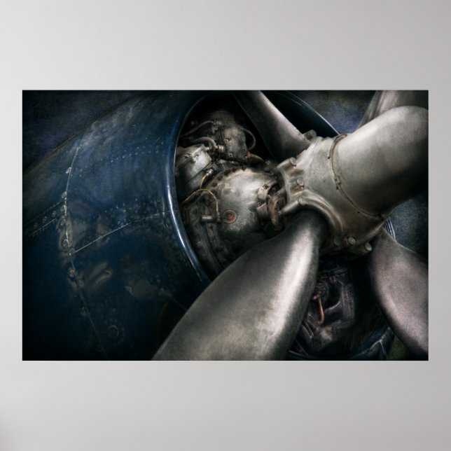 Póster Avión - Piloto - Prop - Está claro que se va (Frente)